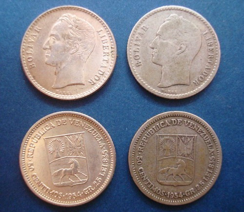 Moneda De Plata De 0.50 Bolivares Año:  Gr Ley 835
