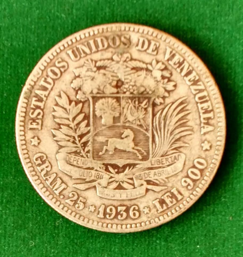Moneda De Plata Fuerte De 