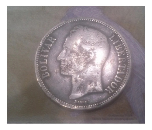 Moneda De Un Fuerte Año  Plata Leigr