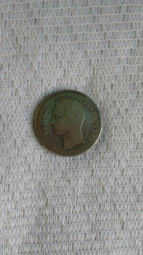 Moneda Plata De 2bs Año 