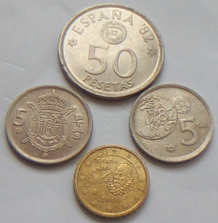 Monedas Cultura Española. España 82