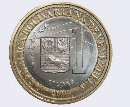 Monedas De 1 Bsf  Fuera De Circulación