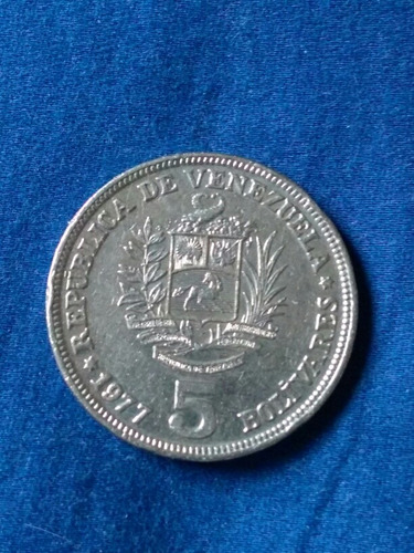 Monedas De 5 Bolivares Año 