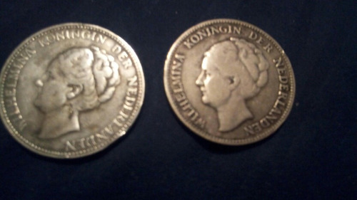 Monedas De Coleccion. Gulden De Plata. Años  Y 