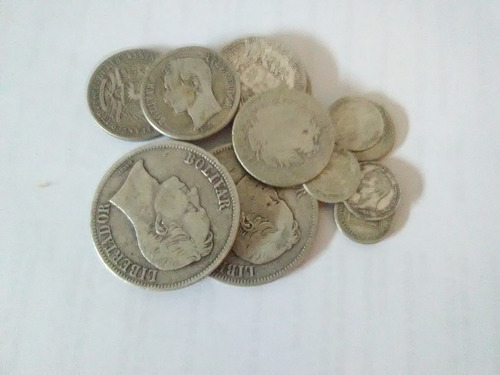 Monedas De Plata Antigua