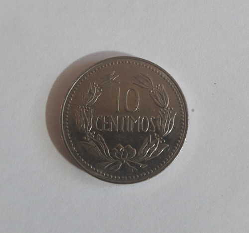Monedas Venezolanas De 10 Céntimos Del Año .