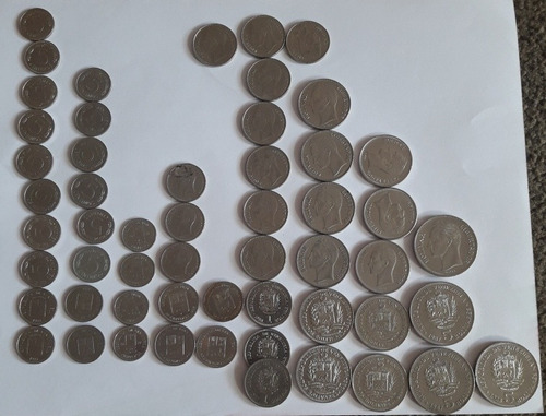 Monedas Venezolanas Desde Bs 0,05 Hasta Bs 5.