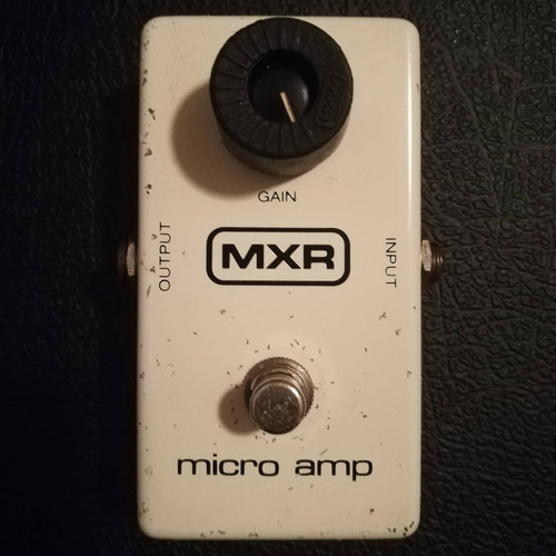 Mxr Micro Amp Pedal Boost Vintage 