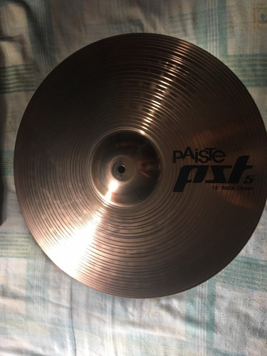 Platillo Paiste Pst 5 Rock Crash 18 Pulgadas Como Nuevo