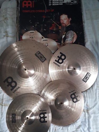 Set Platillos Meinl Para Bateria