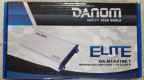 Amplicador Danom Da-m1a3100.1 Monoblock 3100 W