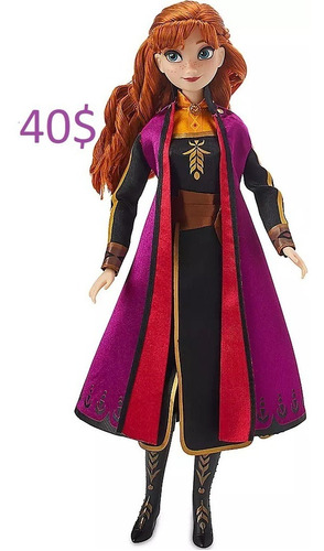 Anna De Frozen 2 Muñeca Que Canta Original Disney Store