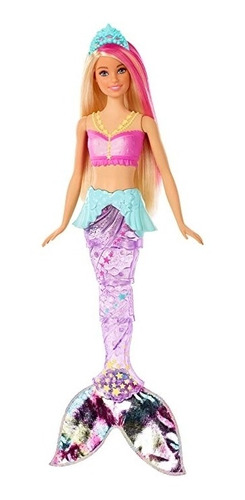 Barbie Sirena Con Luces Dreamtopia Mattel Original
