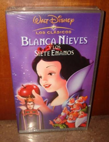 Blanca Nieves Película Disney Original Vhs Nueva Ref.10