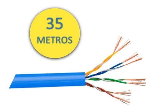 Cable De Red Utp Cat5 Nivel 5e Internet Cat5e Metros Calidad