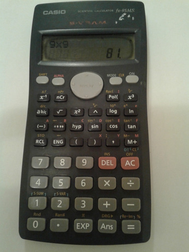 Calculadora Científica Casio Fx- 95ms 20vdrs