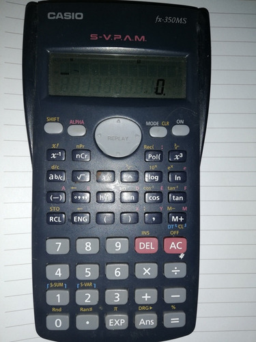 Calculadora Cientifica Marca Casio Fx-350ms 10 Vrdes