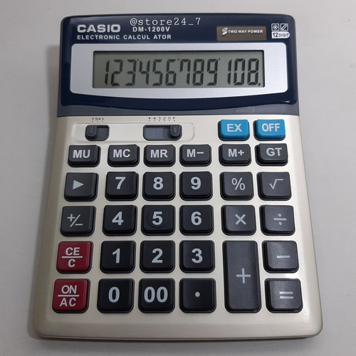 Calculadora Dm-v Grande, Comercio