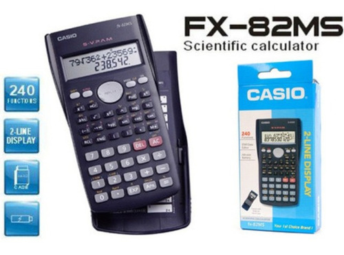 Calculadora Original Casio® Científica Modelo Fx-82ms