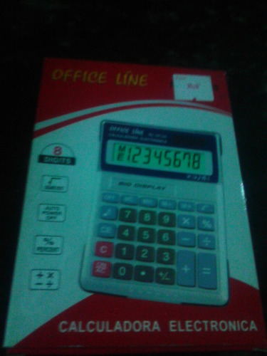 Calculadoras Electrónicas Office Line