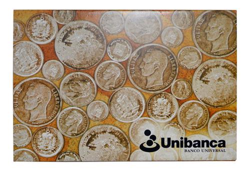 Coleccion Numismática Monedas De Plata Venezolanas Unibanca