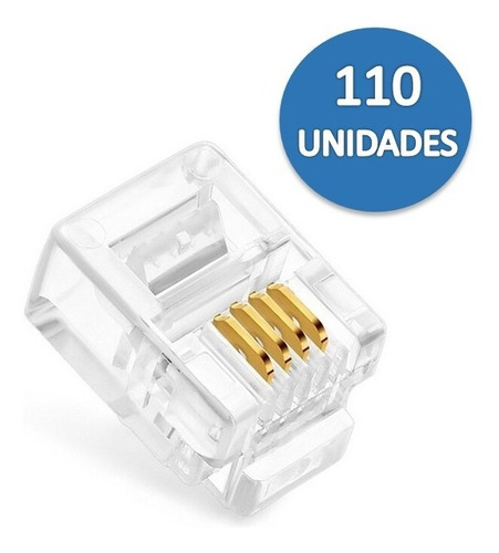 Conectores Rj11 Alta Calidad Conector Telefonico Tienda