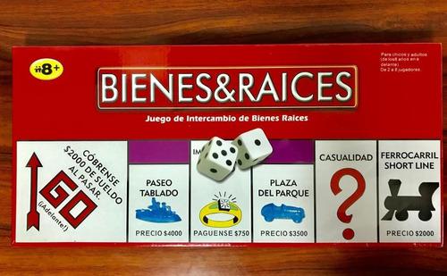 Juego Bienes Y Raices (tipo Monopolio)