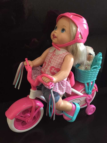 Little Mommy Bicicleta Muñeca