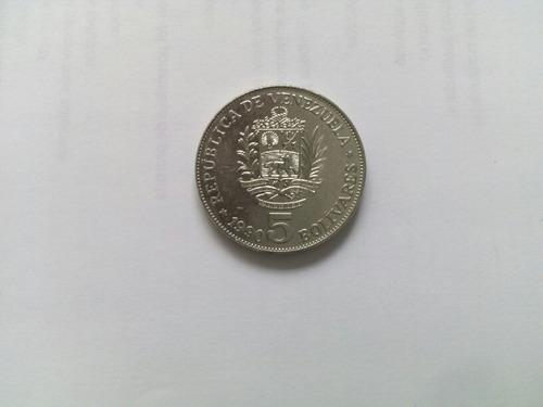 Lote De Monedas De 5 Bs. De 1989 Y 1990 Fuera De
