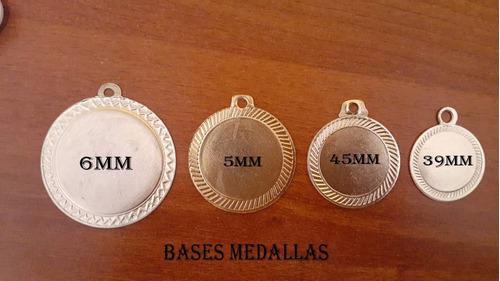 Medallas Bases Y Troqueladas