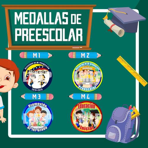 Medallas De Graduación Para Preescolar Y 6to Grado