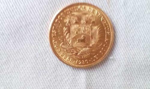 Moneda De Colección De Oro Año 1930