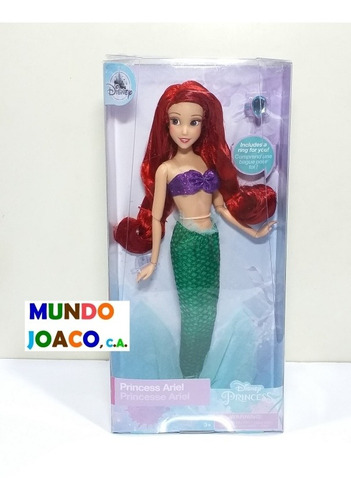 Muñeca Ariel Princesa De Disney Original