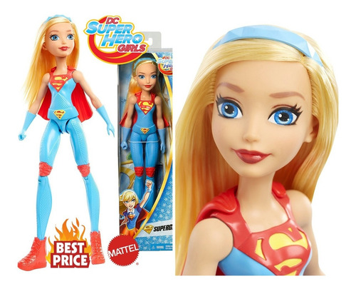 Muñeca Dc Super Hero Girls Superchica Supergirl 30cm