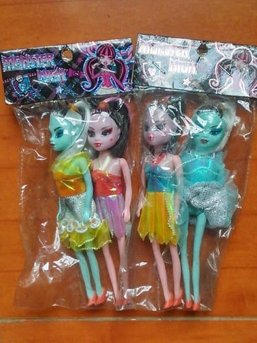 Muñeca Monster High Niñas Pequeñas Por Par