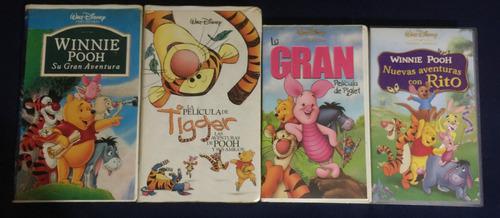 Película Winnie Pooh Disney Originales Vhs Colección Ref.