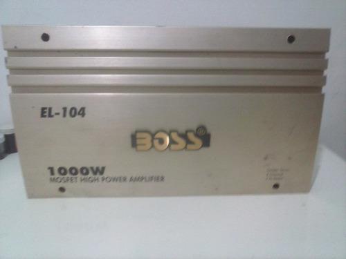 Planta Amplificador 4 Canales 1000w Boss