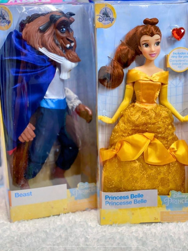 Princesa Disney La Bella Y La Bestia Ambos