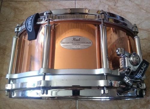 Redoblante:pearl Free Floating System Snare, 10 Llaves