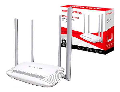 Router Inalambrico 300 Mbps Mercusys Mw325r