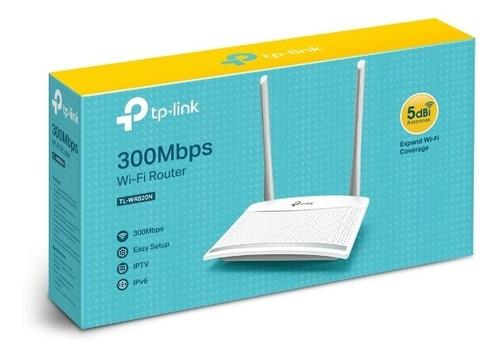 Router Inalambrico Tp-link Tl-wr820n 300mbps 2 Antenas
