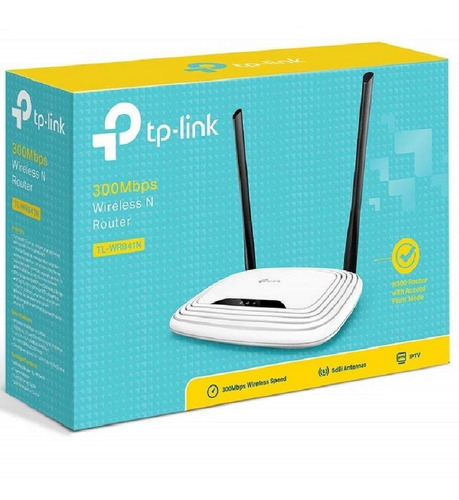 Router Tp-link Tl-wr840n Wi-fi 2antenas 300mb Red Wifi Inter