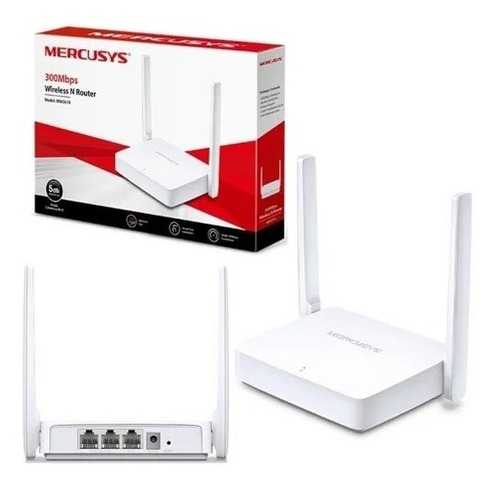 Router Wifi Inalambrico Mercusys Mw301r 300mbps 2 Antenas