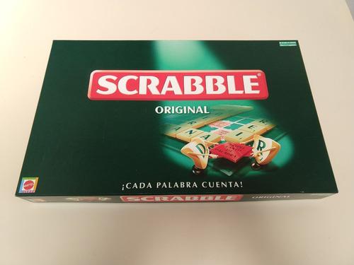 Scrabble Original Mattel (25) Prácticamente Nuevo