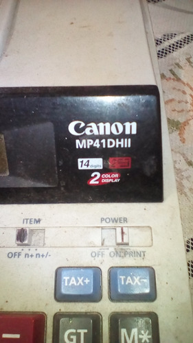 Se Vende Calculadora Canon Para Reparar Ó Repuesto
