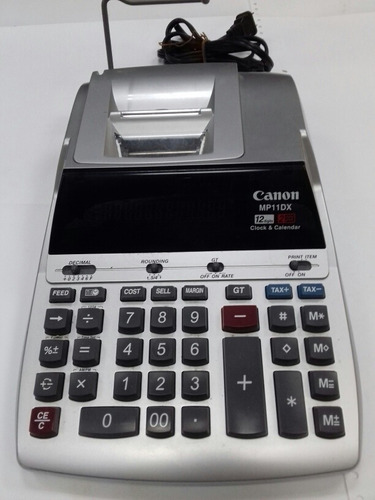 Sumadora Calculadora Canon Mp11dx