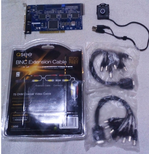 Surveillance System Kit, Tarjeta Pci, Camara Y Cables
