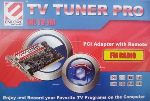 Tarjeta Capturadora Encore Pci Tv Tuner Pro Enl Tv-fm