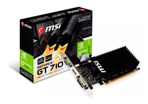 Tarjeta De Video Geforce Gt 710 Nvidia 2gb Ddr3 Pci-e Hdmi