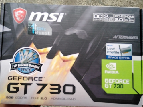 Tarjeta De Video Gforce Gt  Gb Gddr5 Pci-e Hdmi